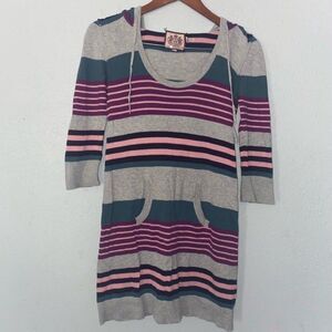 JUICY COUTURE-Hooded Sweater Dress